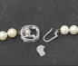 Preview: Akoya-Perlen Collier, 585 Weißgold & Diamant Verschluss