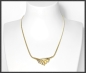 Preview: Diamant Collier mit 0,13ct Brillanten, 585 Gold Kette
