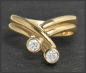 Preview: Gold Ring mit 0,40ct Brillanten, 585 Gelbgold