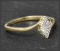 Preview: Diamant Ring aus 585 Gold; 0,30ct Brillanten