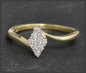 Preview: Diamant Ring aus 585 Gold; 0,30ct Brillanten