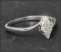 Preview: Diamant Ring, 585 Weißgold mit 0,30ct Brillanten
