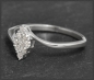 Preview: Diamant Ring, 585 Weißgold mit 0,30ct Brillanten