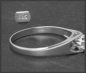 Preview: Diamant 585 Gold Ring, 0,63ct Brillant Vintage Solitär