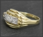 Preview: Antiker Diamant Ring mit 0,10ct, 585 Gold