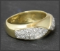 Preview: Diamant Ring, 1,50ct lupenreine Brillanten, 585 Gold