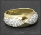 Preview: Diamant Ring, 1,50ct lupenreine Brillanten, 585 Gold