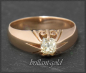 Preview: Diamant Ring mit 0,64ct, 585 Rotgold, Antik um 1880