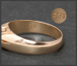 Preview: Diamant Ring mit 0,64ct, 585 Rotgold, Antik um 1880
