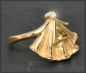 Preview: Diamant & Citrin Ring, 585 Gold, Designer-Schmuck