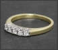 Preview: Memoryring mit 0,26ct Diamanten, 585 Gold