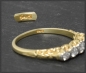Preview: Antiker Diamant Ring, 0,50ct Brillanten, 585 Gold & Platin