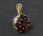 Preview: Granat Anhänger aus 333 Gold mit 2,40ct