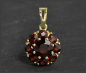 Preview: Granat Anhänger aus 333 Gold mit 2,40ct