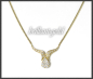Preview: Diamant Collier mit 0,53ct Brillanten, 585 Gelbgold