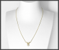 Preview: Diamant Collier mit 0,53ct Brillanten, 585 Gelbgold