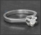 Preview: Diamant Ring mit 0,25ct, 585 Weißgold, Vintage