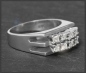 Preview: Vintage Diamant Ring mit 0,42ct, 585 Weißgold