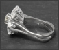 Preview: Ring mit 1,85ct lupenreinen Brillanten, 585 Weißgold