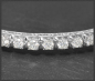 Preview: Antikes 3ct Diamant Brillant Armband mit Gravur, 750 Gold