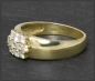 Preview: Diamant Ring mit 0,61ct Brillanten, 585 Gelbgold