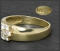 Preview: Diamant Ring mit 0,61ct Brillanten, 585 Gelbgold