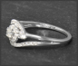 Preview: Diamant Ring mit 0,40ct Brillanten, 10Karat Weißgold