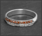 Preview: Diamant Ring mit 0,30ct, orange & weiße Brillanten