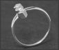 Preview: Art Deco Ring mit 0,32ct Altschliff Brillanten, 585 Gold