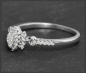 Preview: Ring mit 0,40ct Diamanten, 10 Karat Weißgold