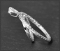 Preview: Diamant Anhänger mit 0,95ct Brillanten, 750 Weißgold