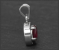 Preview: Anhänger mit 1ct Rubin, 585 Weißgold