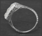 Preview: Art Deco Diamant Ring mit 0,82ct, 750 Gold, USA um 1925