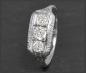 Preview: Art Deco Diamant Ring mit 0,82ct, 750 Gold, USA um 1925