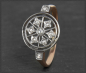 Preview: Ring mit Diamanten, 750 Rotgold & Platin, Antik um 1890