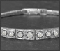 Preview: Antikes Armband mit 1,85ct Diamanten, 750 Weißgold