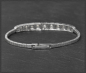 Preview: Antikes Armband mit 1,85ct Diamanten, 750 Weißgold