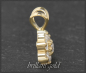 Preview: Diamant 585 Gold Anhänger Blume/Stern, Lupenrein