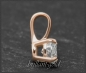 Preview: Brillant 585 Gold Anhänger 0,34ct, VS1; Rotgold