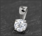 Preview: Brillant Anhänger in 585 Gold; 0,43ct, Si2
