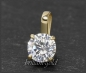 Preview: Brillant Anhänger 585 Gold; 0,74ct, Si2