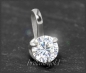 Preview: Brillant 585 Gold Collier 0,37ct, Si2; DGI Zertifikat