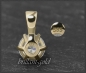 Preview: Brillant Anhänger 585 Gold; 0,62ct, River D & Si1