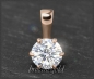 Preview: Brillant Anhänger 0,74ct, Si1; 585 Gold Gleiter