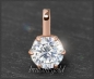 Preview: Brillant Anhänger aus 585 Gold; 0,99ct, VVS2