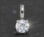 Preview: Brillant 585 Gold Anhänger; 0,35ct, Wesselton, Si2