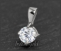 Preview: Brillant Anhänger in 585 Gold, 0,52ct, River D, Si2