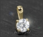 Preview: Diamant Anhänger & Kette 585 Gold, 0,42ct, VS2