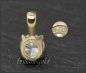 Preview: Diamant Anhänger & Kette 585 Gold, 0,42ct, VS2