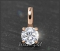 Preview: Lupenreiner 0,25ct Brillant Anhänger, 585 Gold